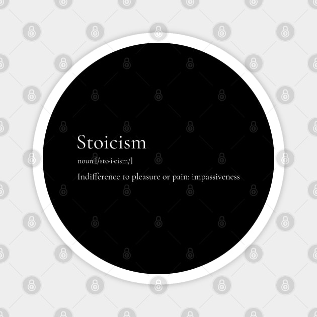 Stoicism Definition Magnet by StoicChimp